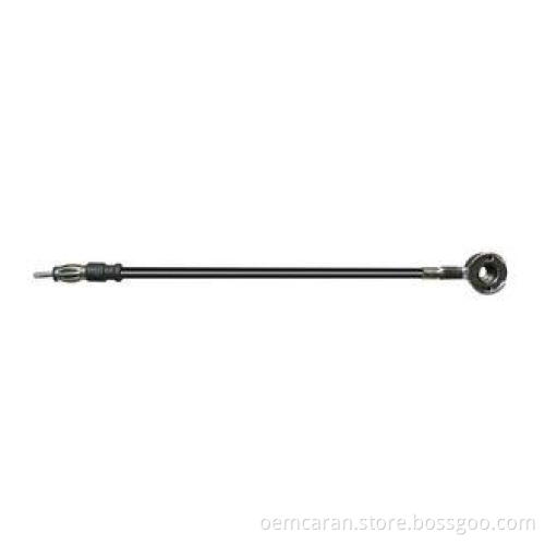 Black / White Anti-Cratch Antenna Extension Cable Car Acce